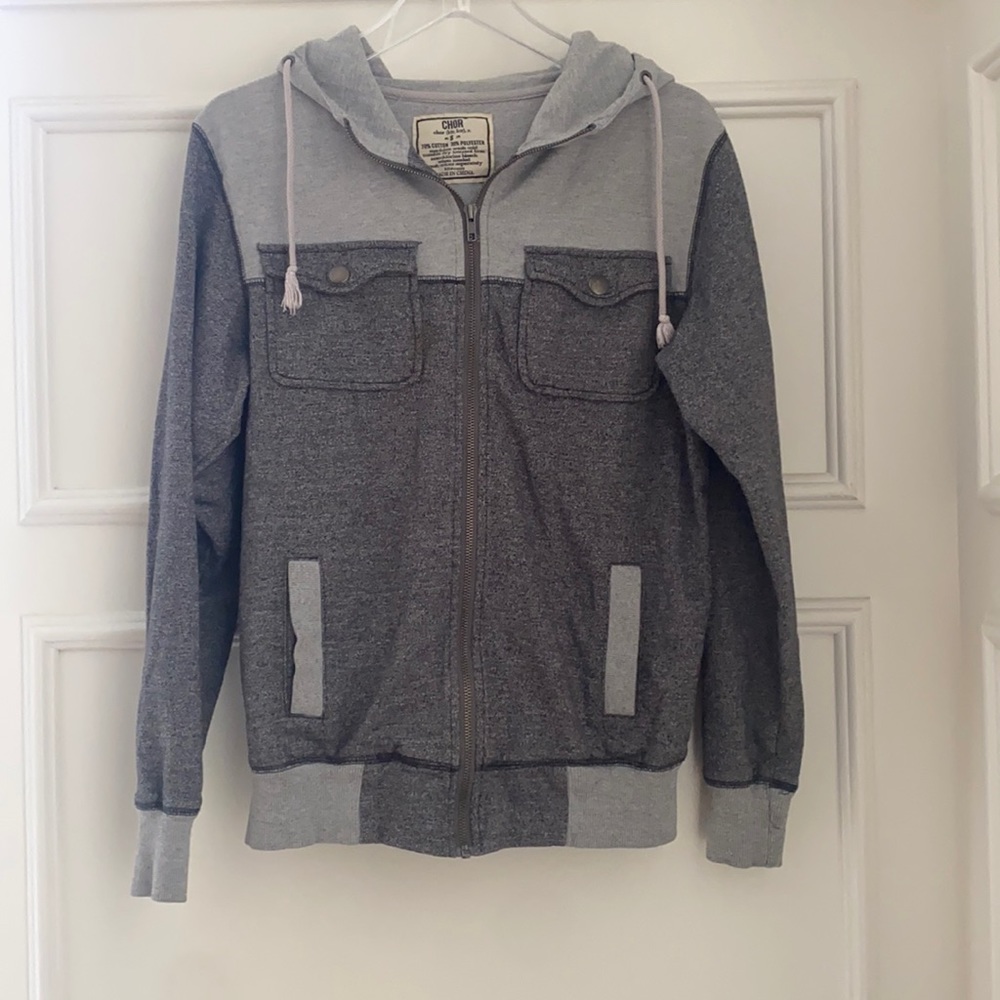 Chor hooded zip up